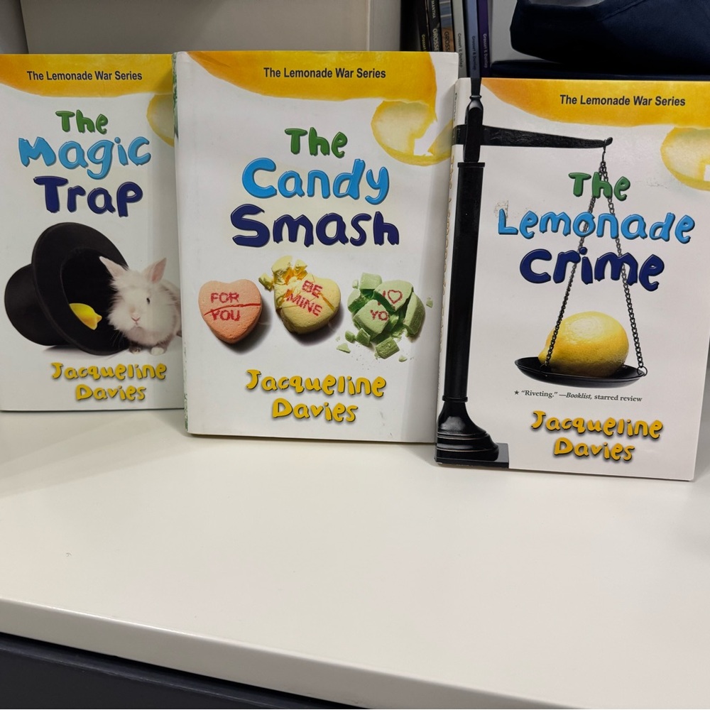 The Lemonade War Series Books Magic Trap Candy Smash Crime